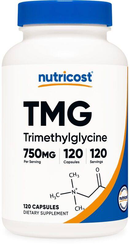 

Nutricost TMG (Trimethylglycine) 750mg, 120 Capsules