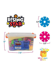 RisingStar Interlocking Disc Stem Building Blocks Toy Set, 800 Pieces, Ages 5+