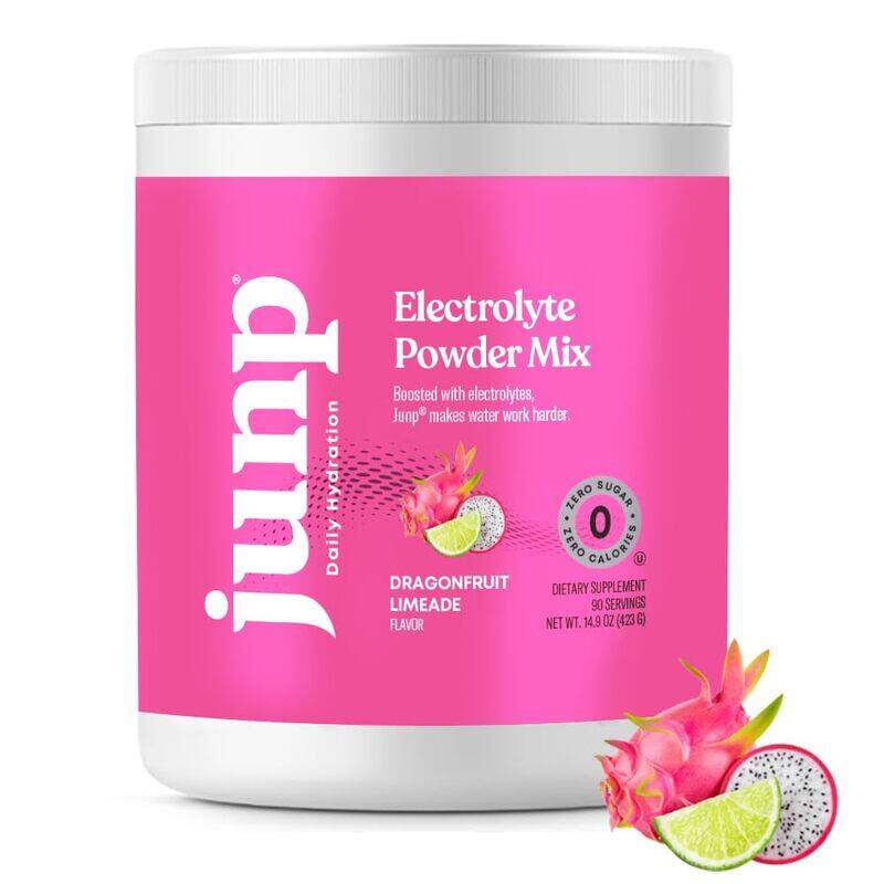 

Junp Dragon fruit Limeade (Box Damage, Product New), Peach Color