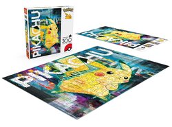 Buffalo Games - Pokemon - Pikachu Distortion - 300 Large Piece Jigsaw Puzzle