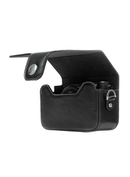 MegaGear MG885 Sony Cyber Shot Leather Camera Case with Strap, Black