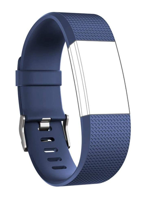 Fondenn Band with Metal Clasps for Fitbit Charge 2, Blue