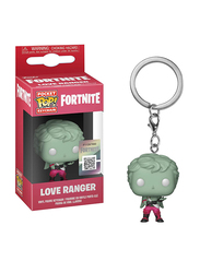 Funko Pop Fortnite Love Ranger Figure Keychain, Green/Pink