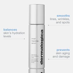 Dermalogica Smart Response Serum for face - Hydrating Soothing Facial Serum To Improve Fine line Wrinkle and Dark Sport with Gallic Acid All Skin Types - 1.0 fl oz