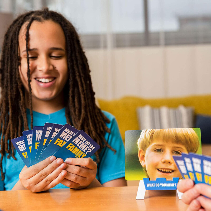 What Do You Meme Family Edition Card Game for Meme Lovers, Ages 8+, Multicolour