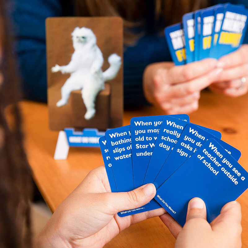 What Do You Meme Family Edition Card Game for Meme Lovers, Ages 8+, Multicolour