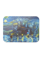 Westlake Art Starry Night Castle Boats Mouse Pad, Multicolour