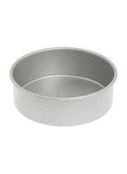 Chicago Metallic 6-inch Round Glazed Aluminized Steel Cake Pan, White
