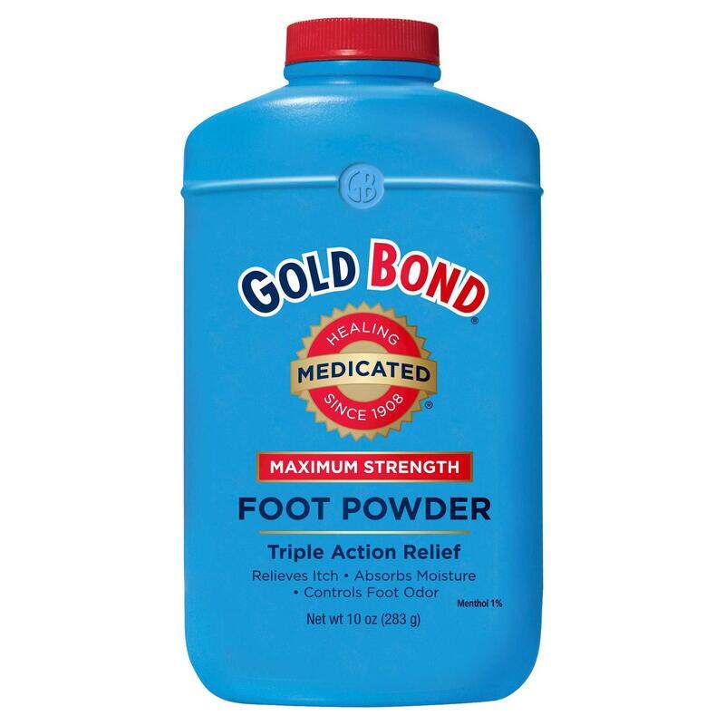 

Gold Bond Talc-Free Medicated Foot Powder Triple Action Relief, 10 oz