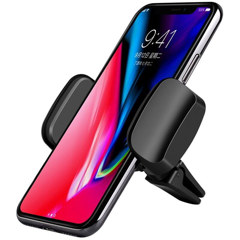 

Aedilys Cell Phone Holder for Car, AKEDRE 360 Rotation Universal Air Vent Car Phone Mount for iphone x/iPhone 8/7/7 Plus, Samsung Galaxy S7/S6 edge/S8/S9 and