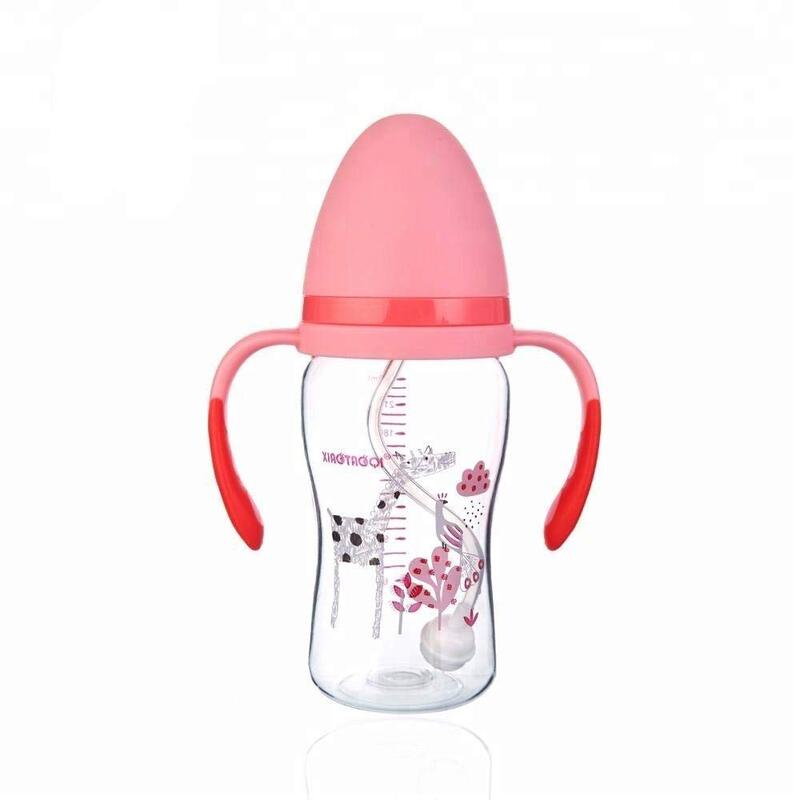 Silicone Nipple Baby Nursing Milk Feeding Bottle