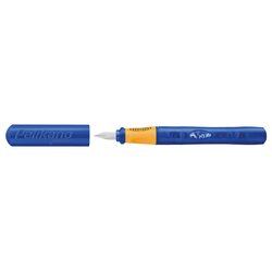 Pelikan Pelikano Jr. Fountain Pen, Right-Handed, Medium Nib, Blue, 1 Pen, 940874