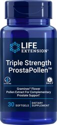 Life Extension Triple Strength Prosta Pollen - Prostate Health - 1 Daily - Gluten-Free - 30 Softgels