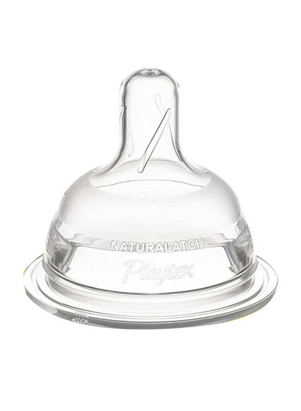 

Playtex Baby Naturalatch Fast Flow Nipples, 2 Pieces, Clear