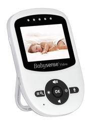 بيبي سينس وحدة تحكم الوالدين لشاشة مراقبة الطفل V24US, أبيض