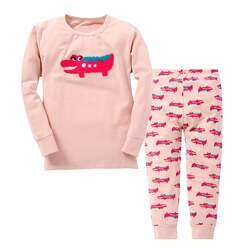 Nap With Me - Premium Cotton Baby, Toddler, Kid Pajamas - Sizes 2-6 Years. Unisex and Many Cute Designs! - Pink -