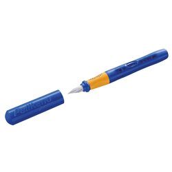 Pelikan Pelikano Jr. Fountain Pen, Right-Handed, Medium Nib, Blue, 1 Pen, 940874