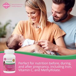 Fairhaven Health Peapod Prenatal Multivitamin - 1 Per Day, Light Vanilla Flavor - Pregnancy Must Haves for Women - Includes Iron, Vitamin C, and Folic Acid - 2 Month Supply-Expiry -9/30/2024