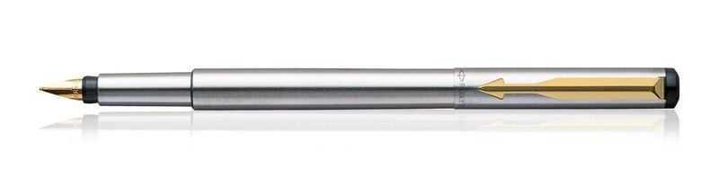 Parker Vector Stainless Steel GT Fountain Pen, Pack Of 3