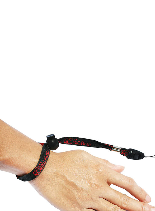 Nordic Flash Hand Strap Lanyard with Quick-Release for Camera & Cell Phone, 5 Pieces, Red/Black