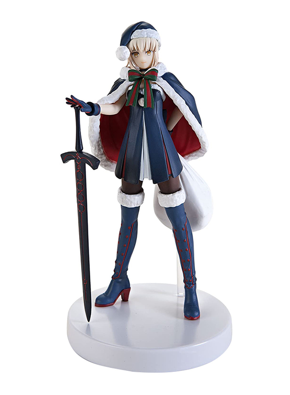 Furyu 7-inch Fate/Grand Order Rider Altria Pendragon Santa Alter Servant Action Figure, Ages 12+