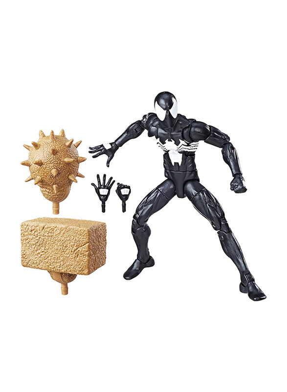 

Marvel Legends Series Symbiote Spider Man, 6-inch, Ages 14+, Black