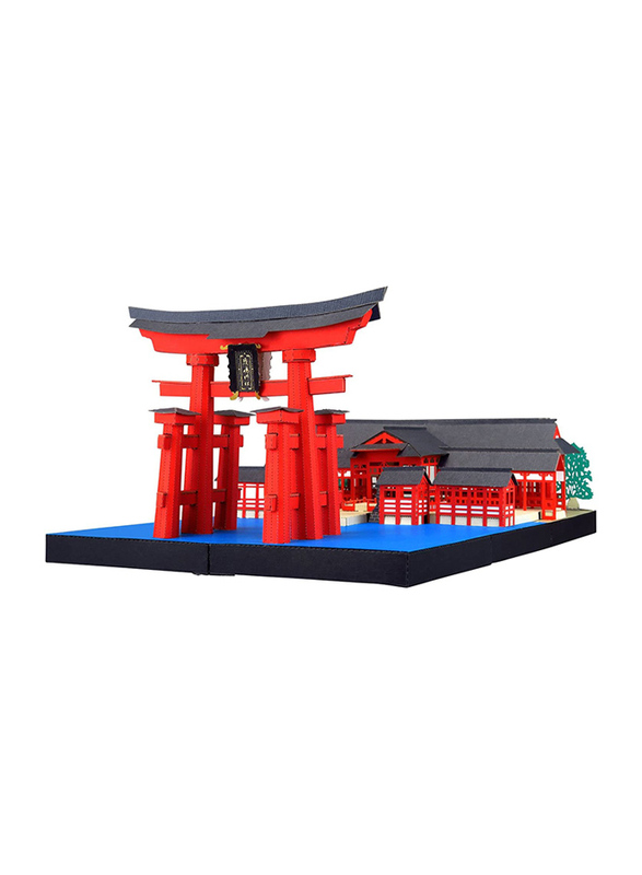 Kawada Paper Nano Itsukushima Shrine Deluxe Building Set, Ages 10+