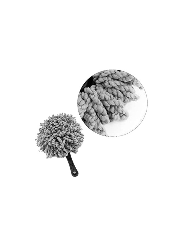 Shopping GD Multi-functional Cleaning Dirt Brush Dusting Tool Car Duster, Grey/Black