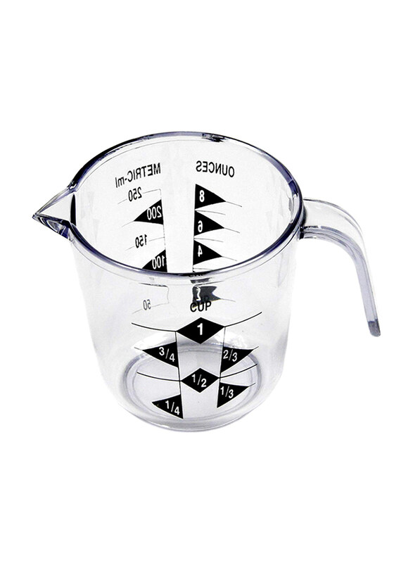 

Chef Craft Plastic Measuring Cup, Clear