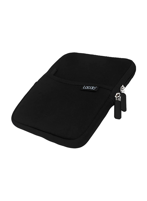 Lacdo Shockproof External USB CD DVD Writer Blu-Ray & External Hard Drive Protective Storage Carrying Sleeve Case Pouch Bag, Black