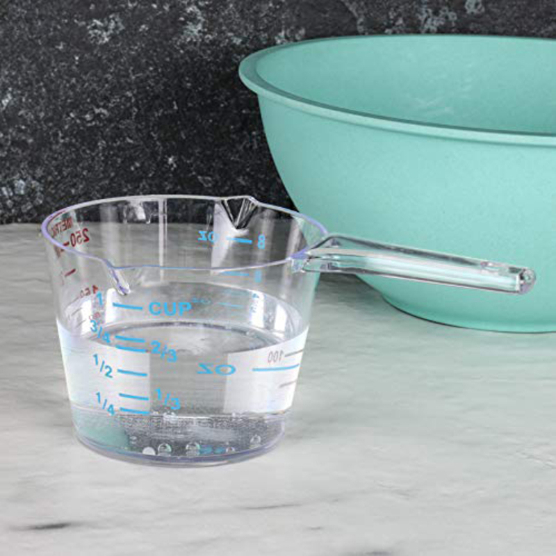 Chef Craft 250ml Select Plastic Measuring Cup, Clear