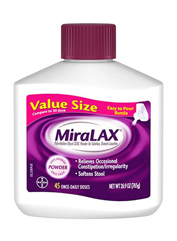 

Miralax Laxative Gentle Constipation Relief Powder, 76.5g