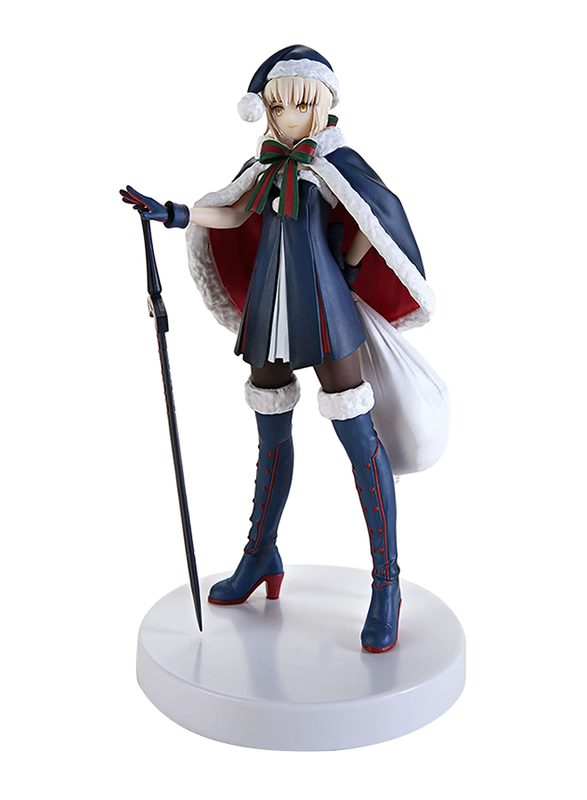 Furyu 7-inch Fate/Grand Order Rider Altria Pendragon Santa Alter Servant Action Figure, Ages 12+