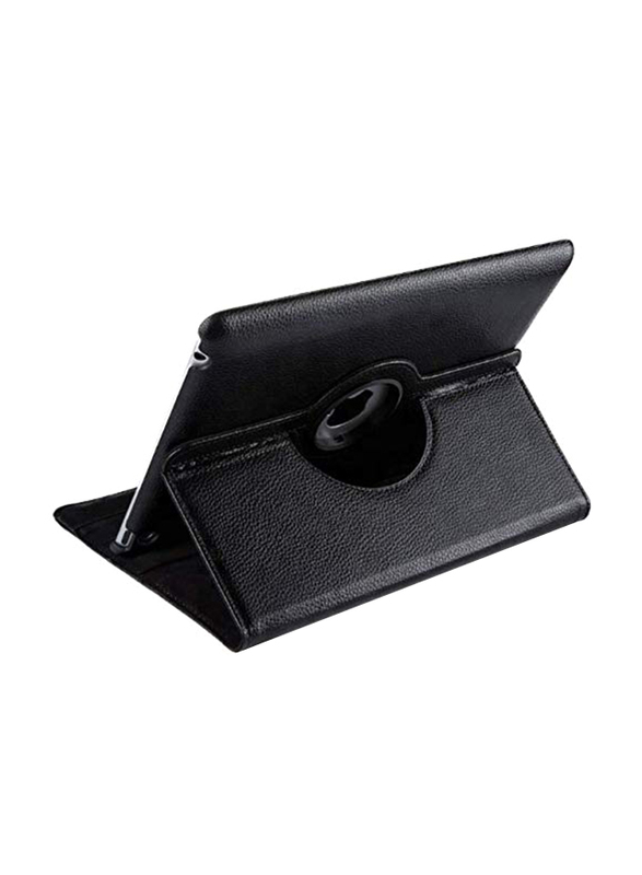 TheWorldMall Apple ipad 10.5 Pro 360 Degree Rotating Leather Flip Smart Tablet Case Cover, Black