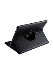 TheWorldMall Apple ipad 10.5 Pro 360 Degree Rotating Leather Flip Smart Tablet Case Cover, Black