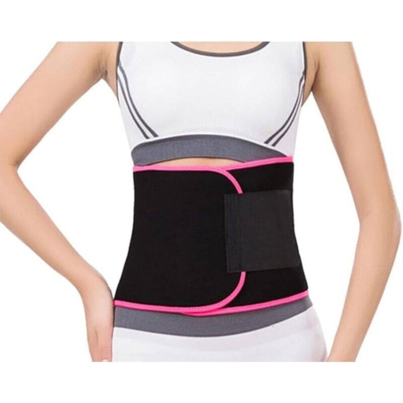 

Generic Waist Trainer for Women and Men Neoprene Sweat Band Waist Trimmer Belt Slimming Stomach Wrap for Workout Tummy Clincher for Exercise and Weight Loss.