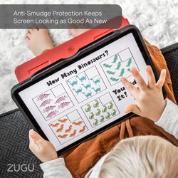 ZUGU CASE Screen Protector for iPad Pro 12.9 3rd/4th/5th/6th Gen - Tempered Glass Scratch-Resistant Film - Fingerprint & Smudge-Resistant Protector - Includes Biodegradable Installation Guide