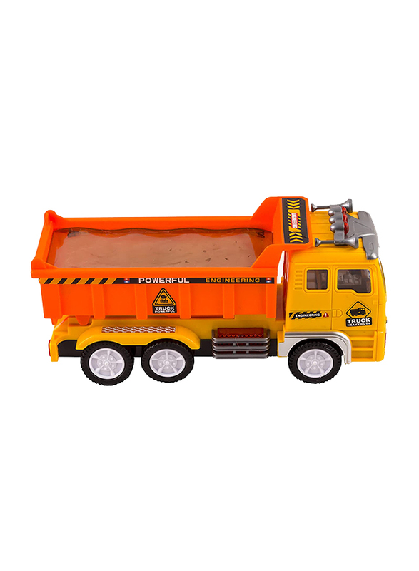 WolVol 4D Flashing Lights Electric Dump Truck Toy, Ages 3+