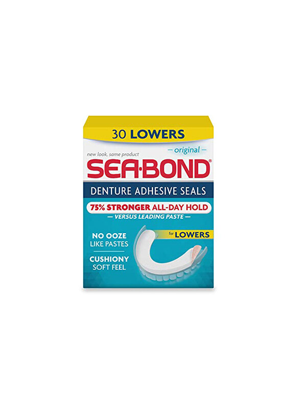 

Sea-Bond Sea Bond Secure Denture Adhesive, 30 Pieces