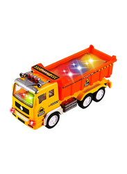 WolVol 4D Flashing Lights Electric Dump Truck Toy, Ages 3+