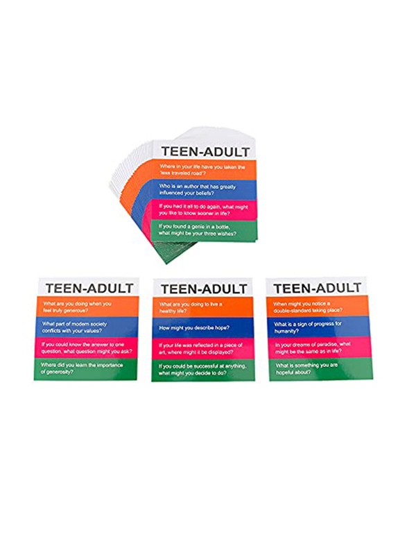 YEHUA! Totika Teen Adult Principles, Values & Beliefs Card Deck,