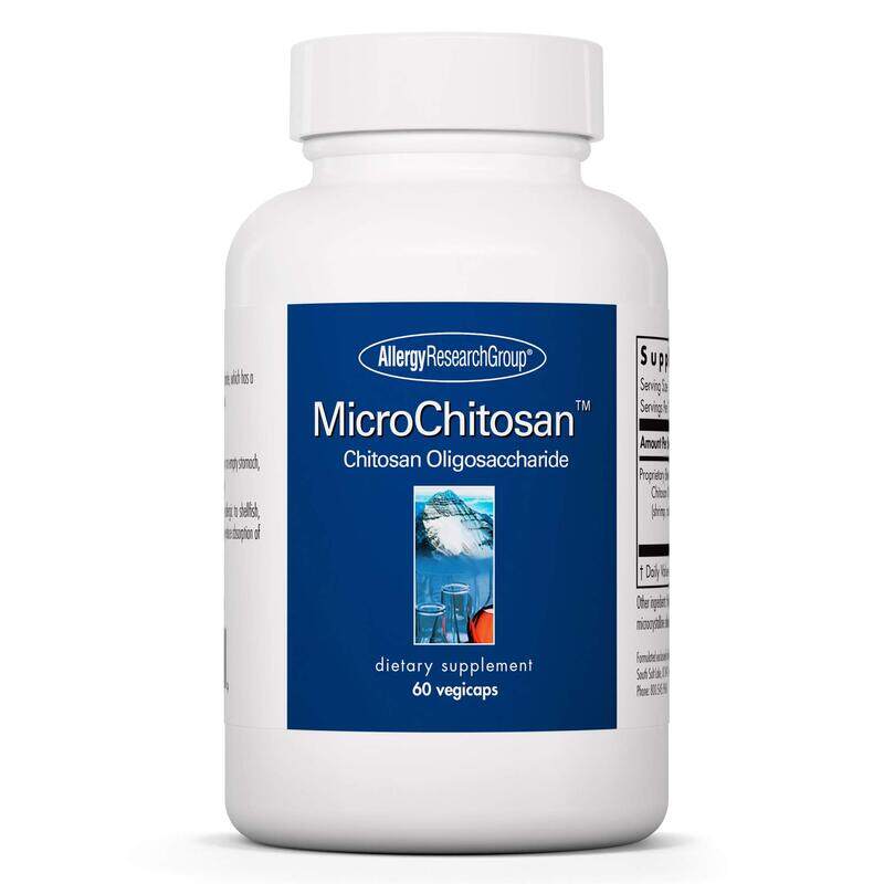 

Allergy Research Group MicroChitosan Supplement - Chitosan, Chitosan Oligosaccharide, Cleansing Support Binder, Enhanced Detoxification, 1800mg Vegeta