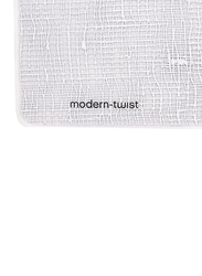 Modern-Twist 16-inch Silicone 100% Food-Grade Waterproof and Reusable Placemat, PLLN08, Silver