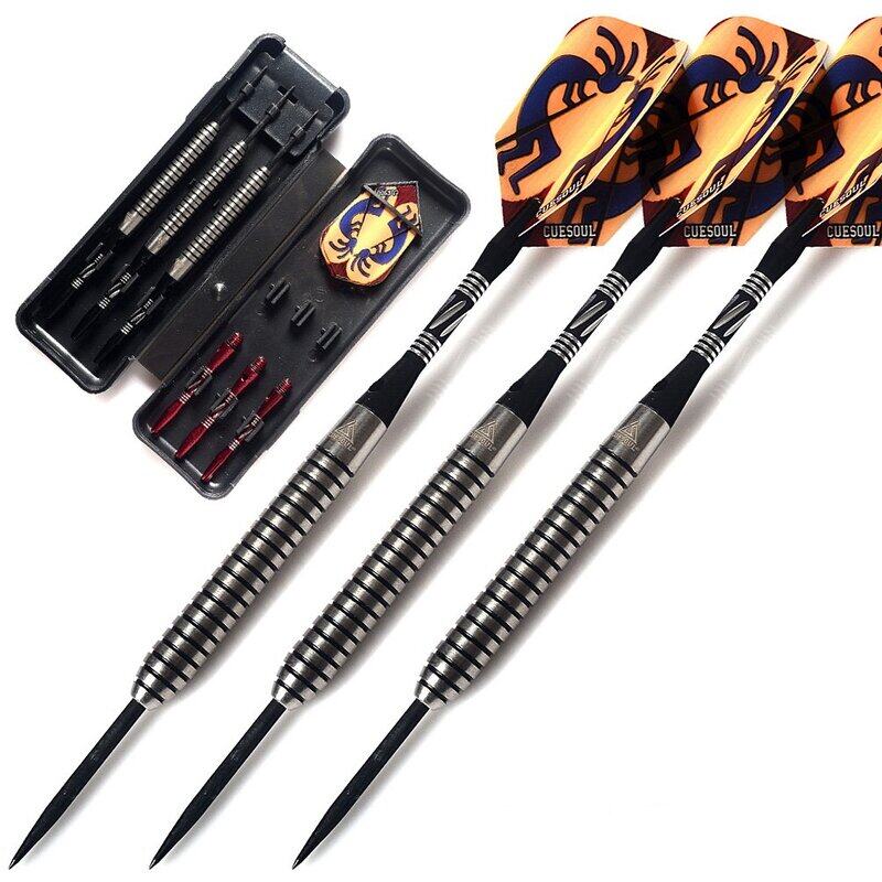 

CUESOUL 25 Grams Tungsten Steel Tip Darts Set 90% Tungsten