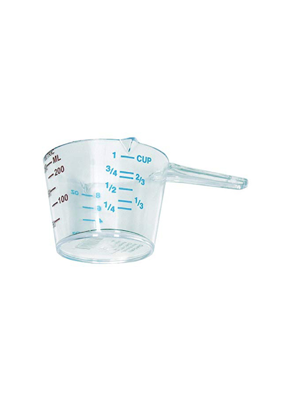 Chef Craft 250ml Select Plastic Measuring Cup, Clear