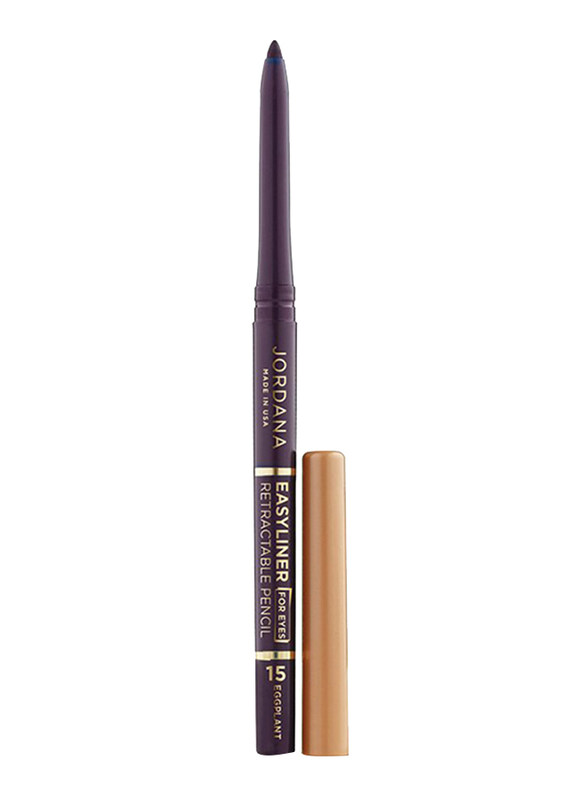 

Jordana Easyliner for Eyes Pencil Eyeliner, Mech Eggplant, Brown