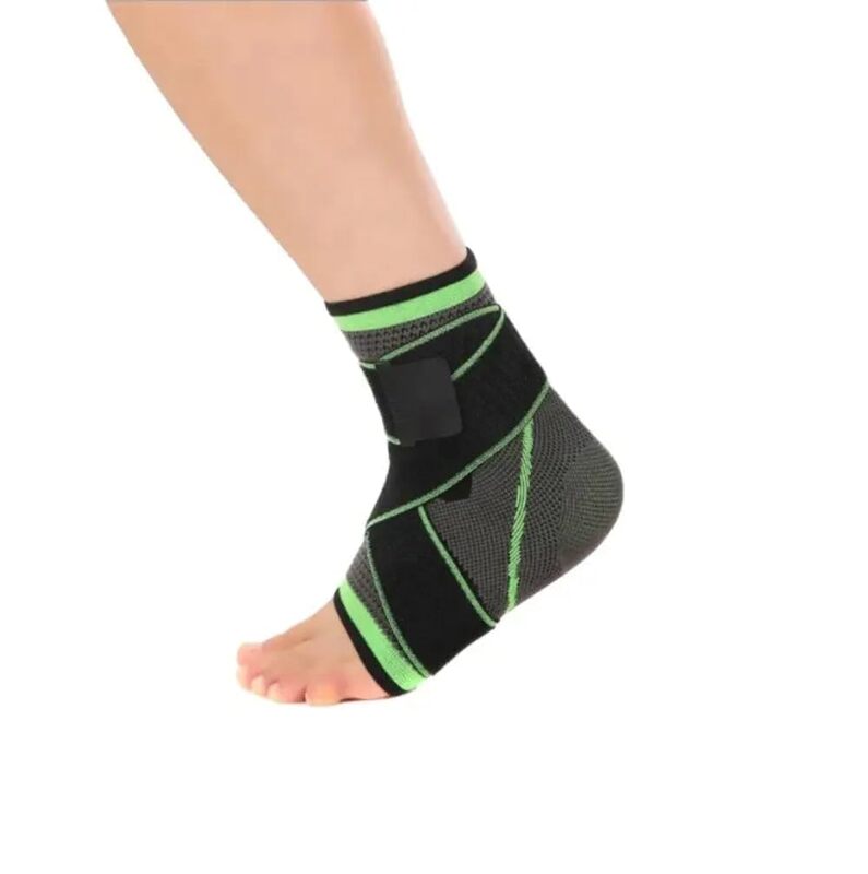 Ankle Brace for Women & Men, Adjustable Wrap Sprained Ankle Support, Compression Sleeve, Pair, Heel Brace Support for Pain, Injury Recovery, Eases Swelling, Extra Large-Box Damage, Product New