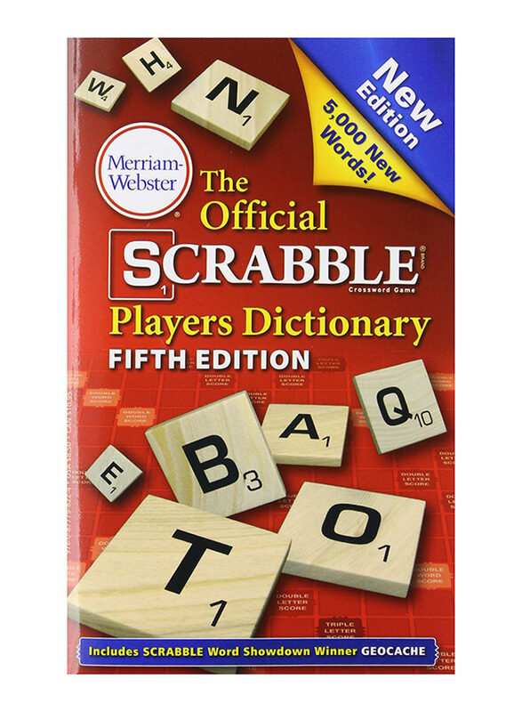 

The Official Scrabble Players Dictionary 5th Edition, Paperback Book, By: Merriam Webster