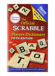 The Official Scrabble Players Dictionary 5th Edition, Paperback Book, By: Merriam Webster