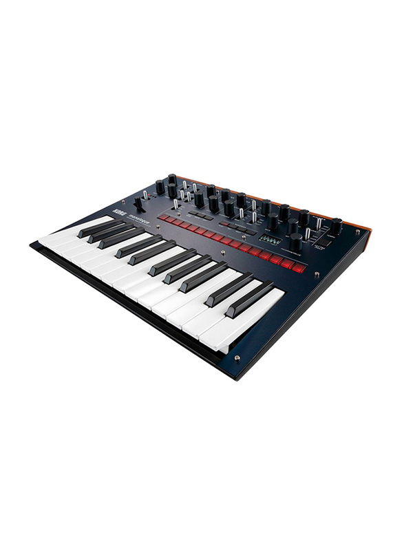 Korg Monologue Monophonic Analog Synthesizer Keyboard, 25 Keys, Blue